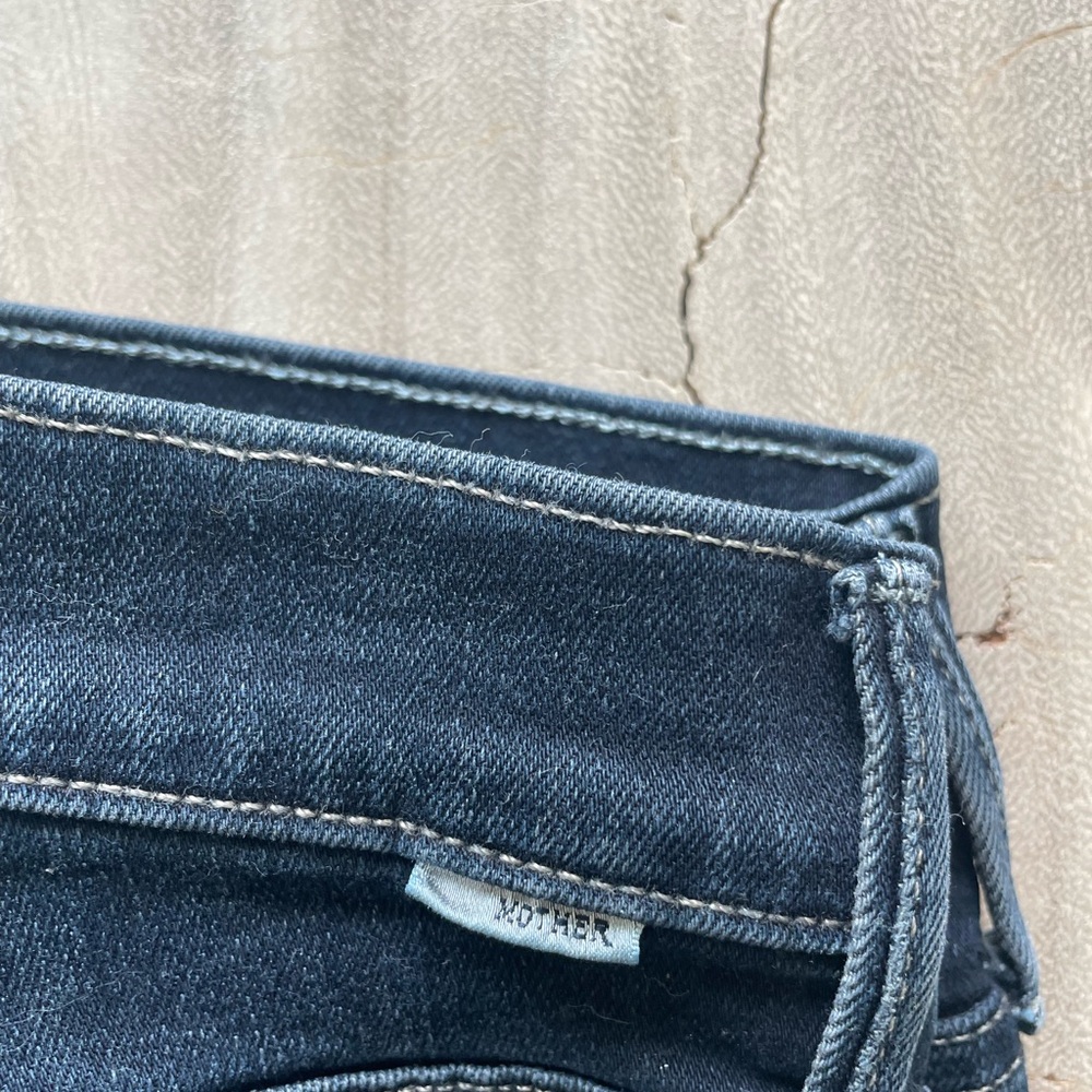 MOTHER Dark Blue Ankle Jeans - Picture 6 of 7